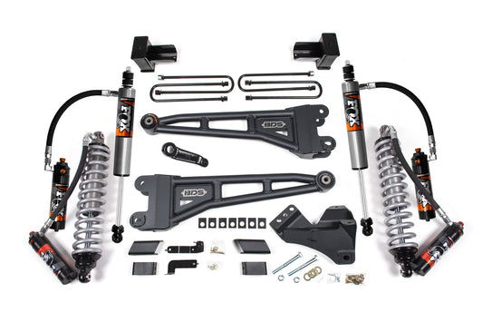 BDS Suspension 4" Lift Kit with FOX 2.5" Coilover Shocks suits Ford F-450 Super Duty (2023-2024)
