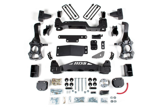BDS Suspension 4" Lift Kit with 5" Lift Block (Factory Shocks) suits Ford F-150 Raptor (2017-2018)