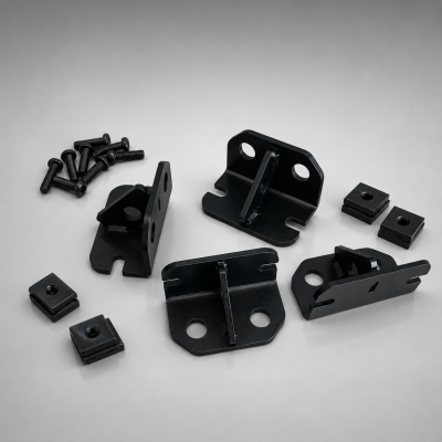 Outback Kitters Adventure Rails MAX v2 Tie Down Kit, Set of 4
