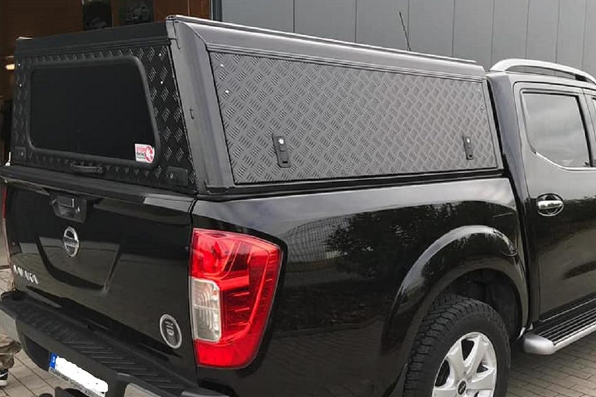 alu-cab Explorer Canopy to suit Nissan Navara D40