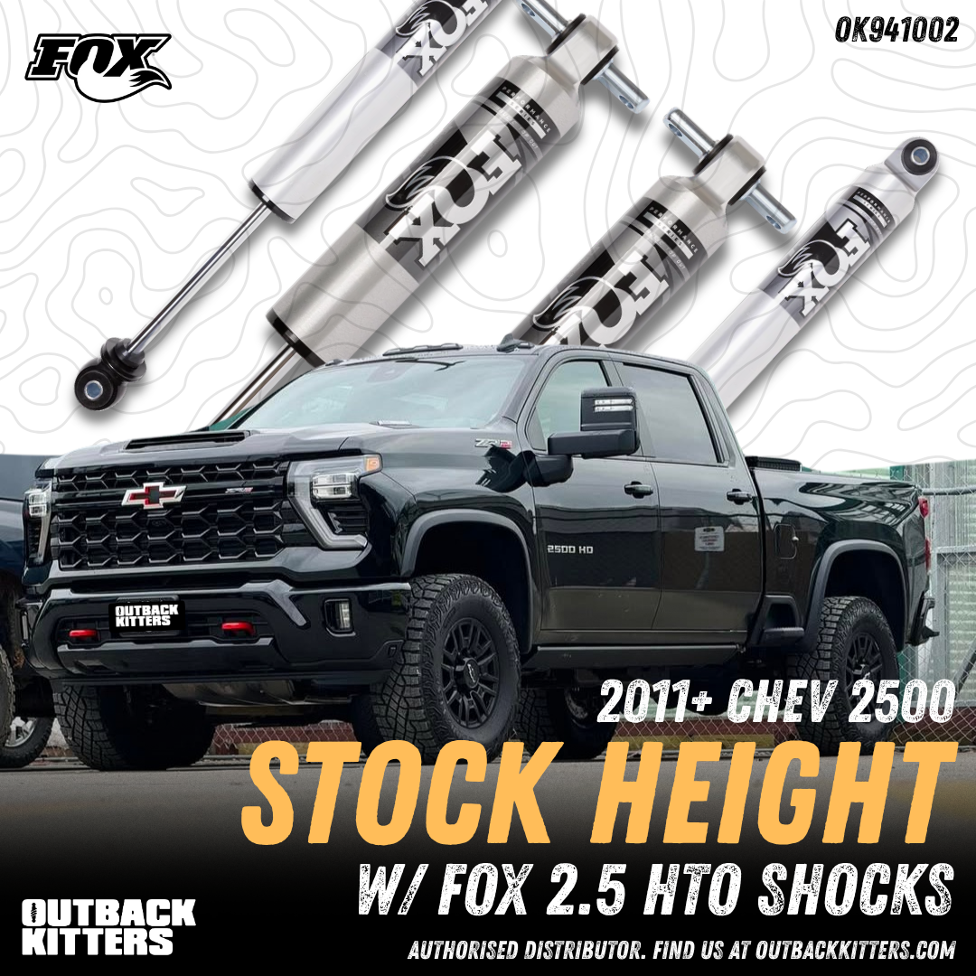 Outback Kitters Factory Shock Upgrades for Chev 2500 (2011+)