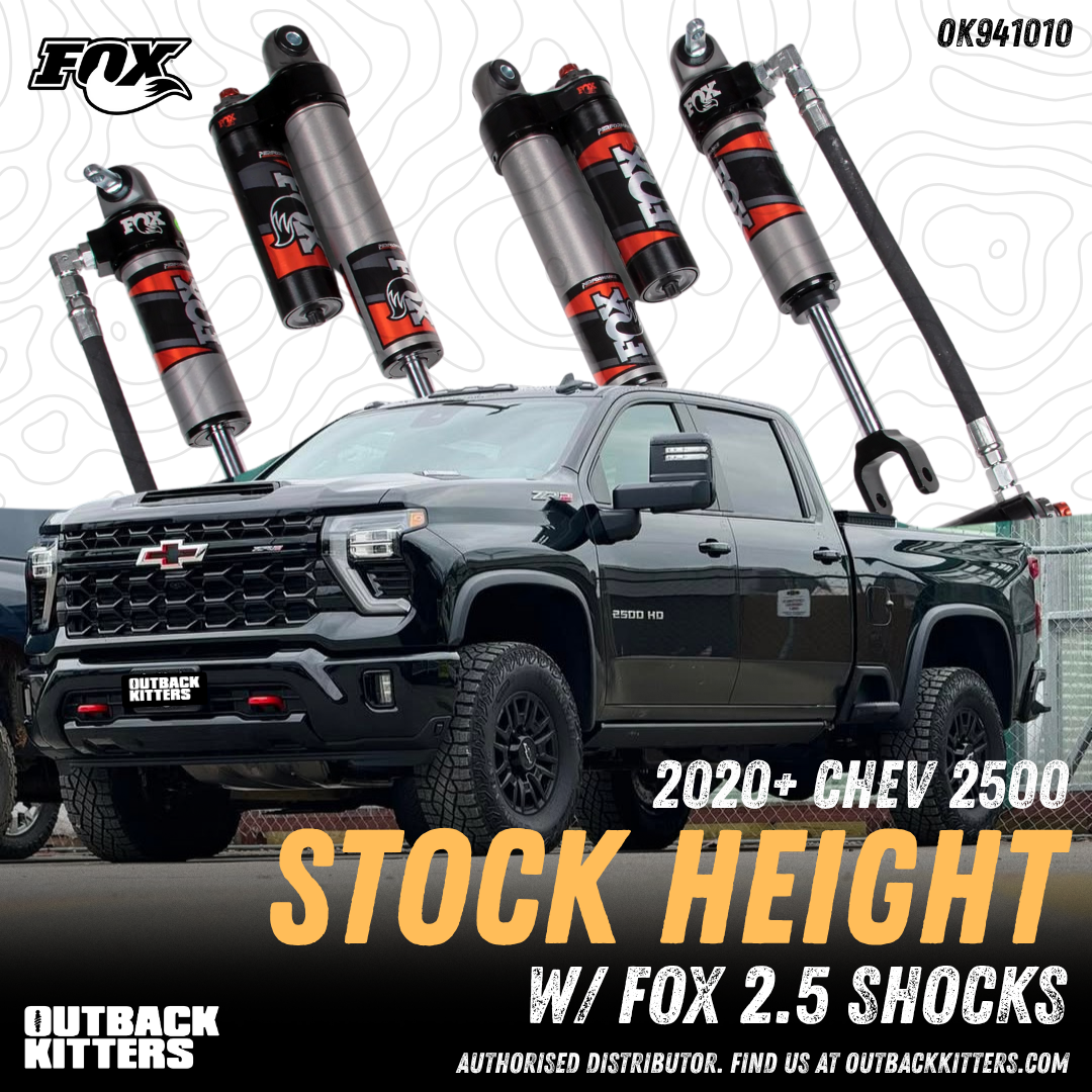Outback Kitters Factory Shock Upgrades for Chev 2500 (2011+)
