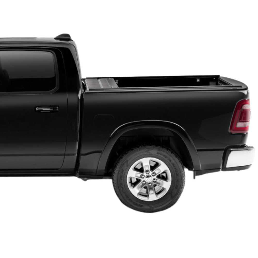 Retrax POWERTRAXONE MX | Electric Polycarbonate Retractable Bed Cover | RAM 1500 DT 5'7' Crew Cab w/out RAMBOX