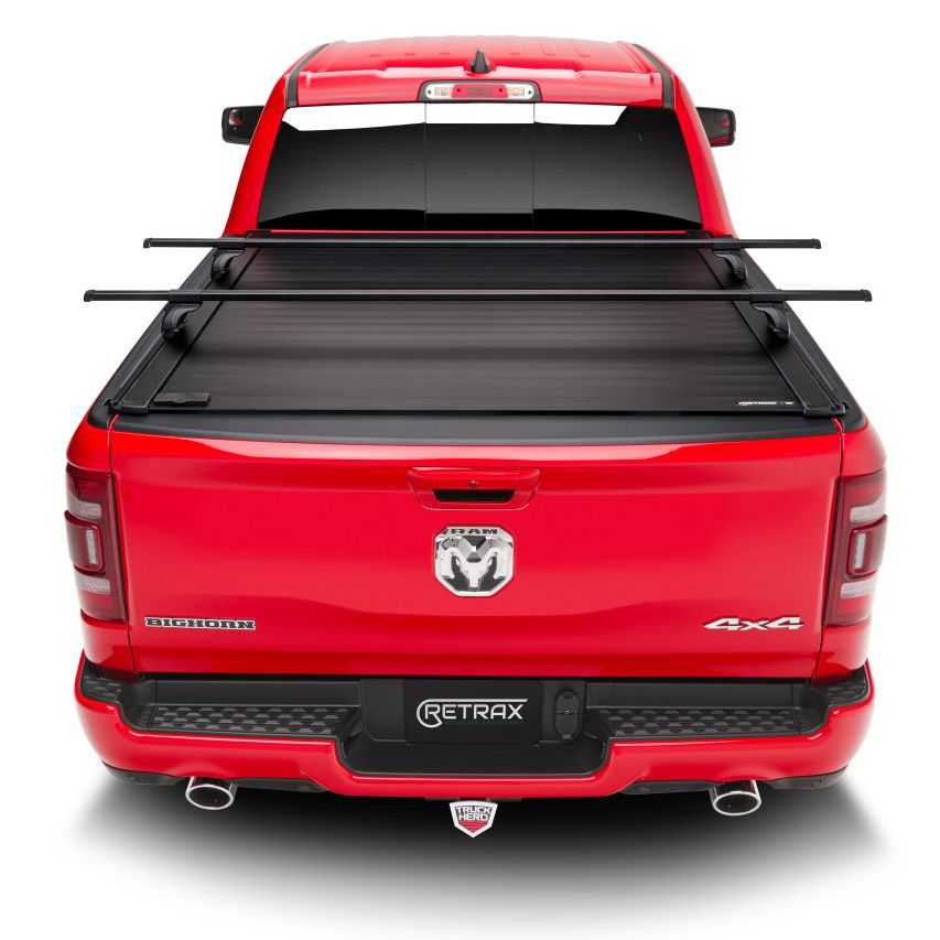 Retrax POWERTRAXONE XR | Electric Polycarbonate Retractable Bed Cover | RAM 1500 DT BIG HORN 6'4 w/out RAMBOX