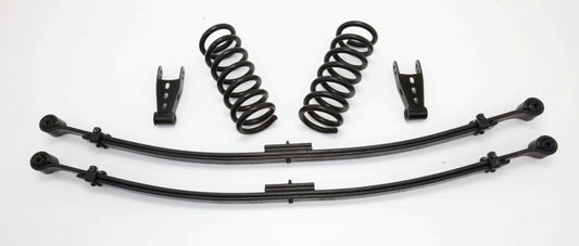 McGaughy's W9924EX-2WD 1999-06 CHEVY (COIL FRONT-END) 2/4" Economy Drop Kit (Coil Springs, Leaf Springs,& Shackles) - 93044