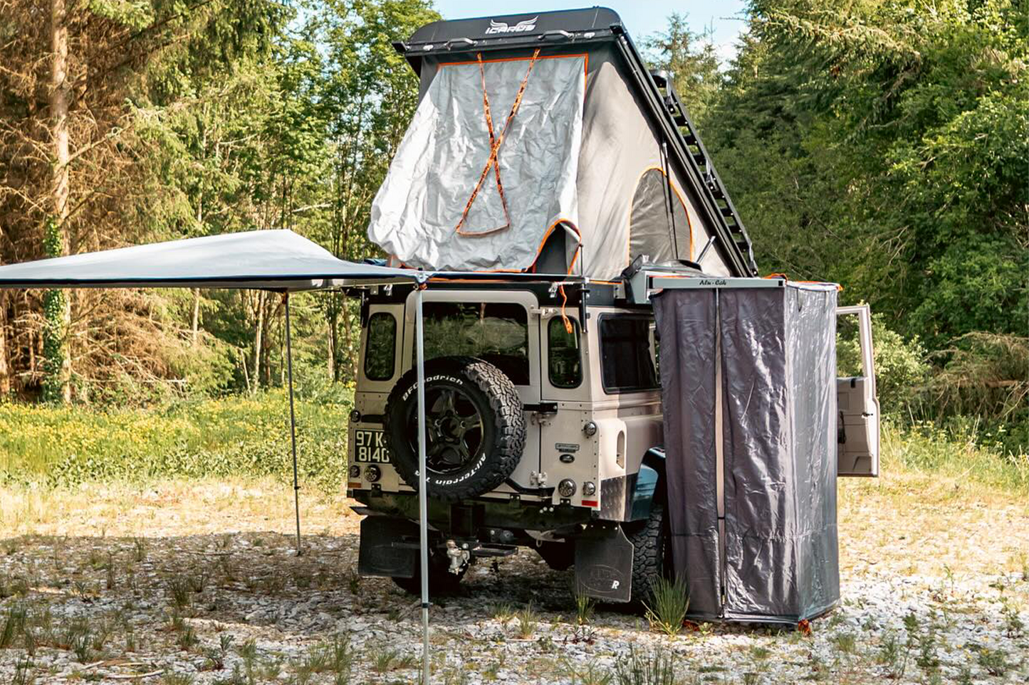 alu-cab Shower Cube - Adjustable Height