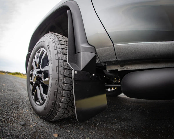 Next Level Trucks Chevrolet Silverado 2500 HD Front and Rear extended Mudflap brackets to suit 2020-2026