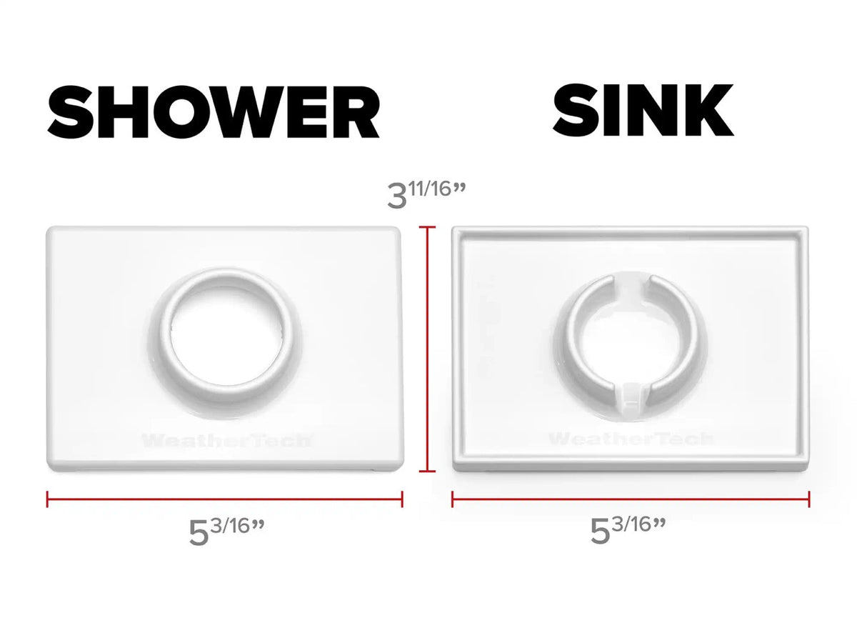 WeatherTech SoapSaver Soap Dish - Shower, White