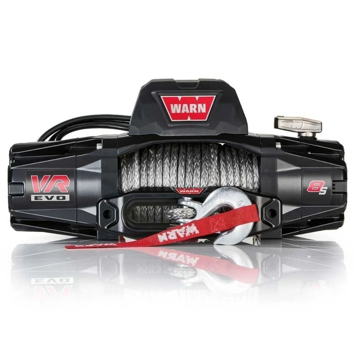 WARN VR EVO 8-S 8000lbs Electric Winch | 103251 | 12V DC Synthetic Rope Hawse Fairlead 4x4 Off-Road