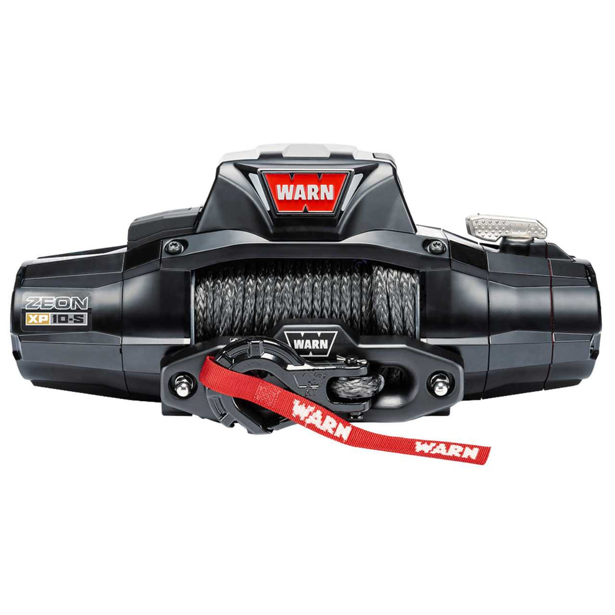 WARN ZEON XP 10-S 10,000lbs 12V Electric Winch | 100’ of 3/8” Spydura Synthetic Rope | 110100