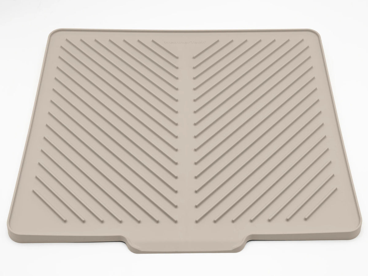 WeatherTech Dish Mat Drain | Drip Dry Dish Drying Mats - Sand