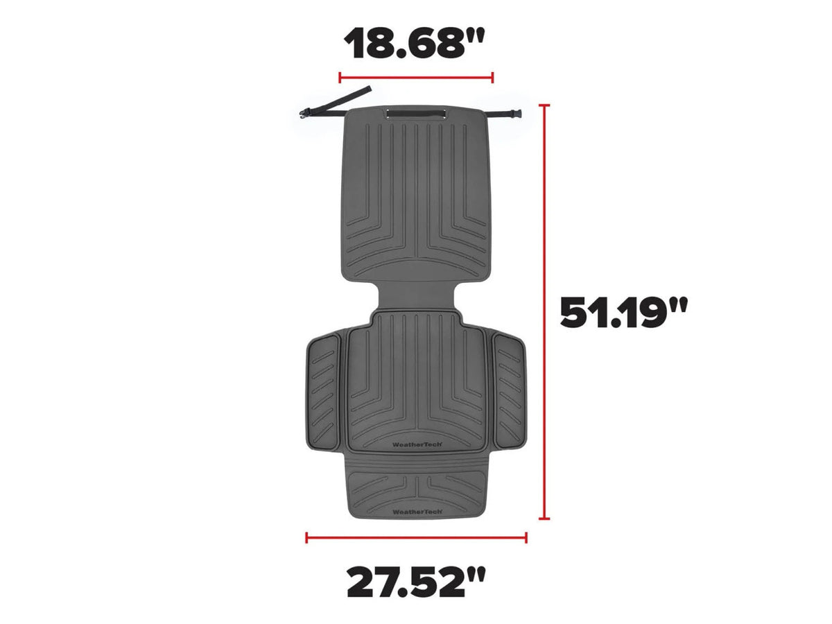 Weathertech Child Car Seat Protector with Seat Back - Tan
