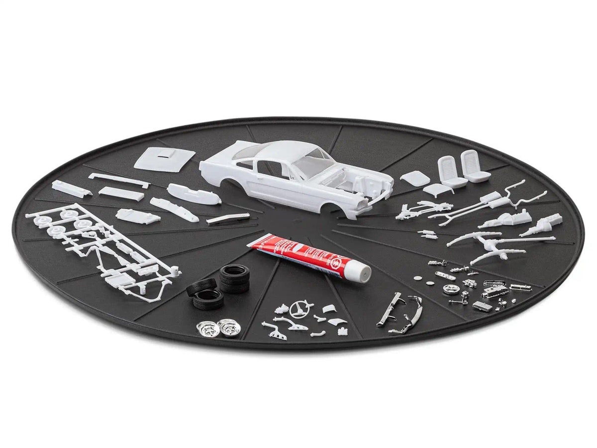 WeatherTech 21" Project Mats / Round Coasters - Black (2-Pack)