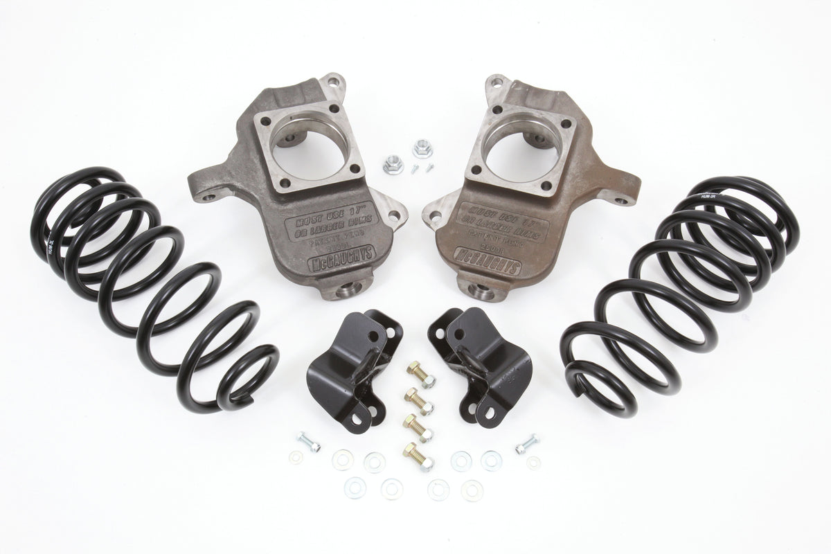 McGaughy's 2″/3″ Lowering Kit, 2003-2009 Hummer H2, Factory Rear Coil - 93092