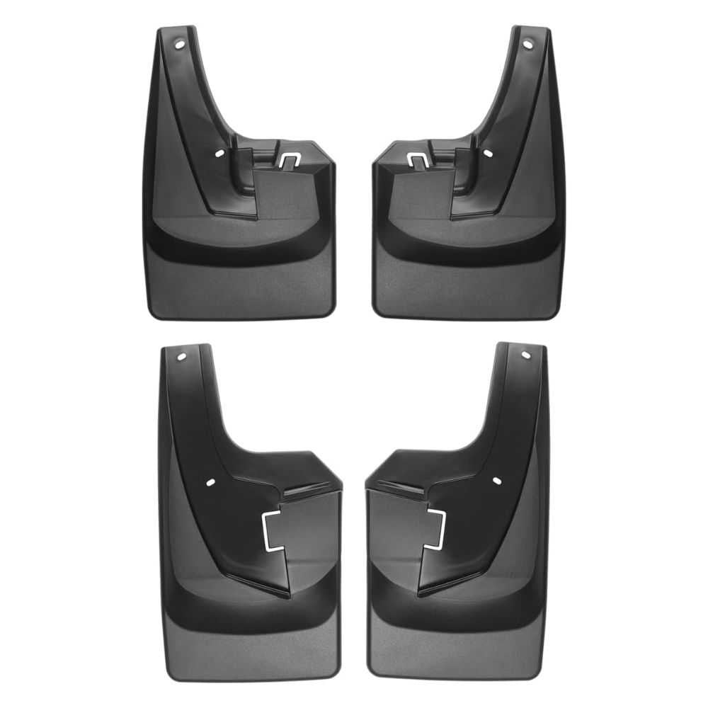 WeatherTech No-Drill Mud Flaps w/out OE flares - Front & Rear Set | RAM 2500/3500 (2019+)