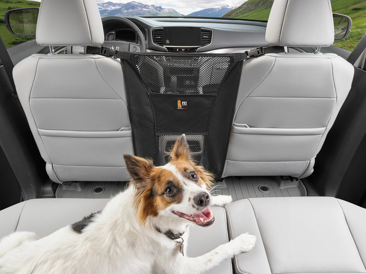 WeatherTech Pet Partition Universal Mech Backseat Dog Barrier - Black