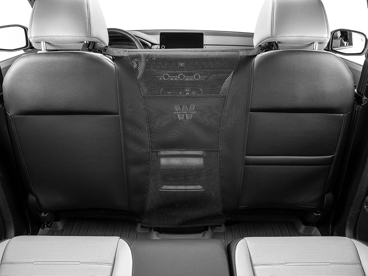 WeatherTech Pet Partition Universal Mech Backseat Dog Barrier - Black