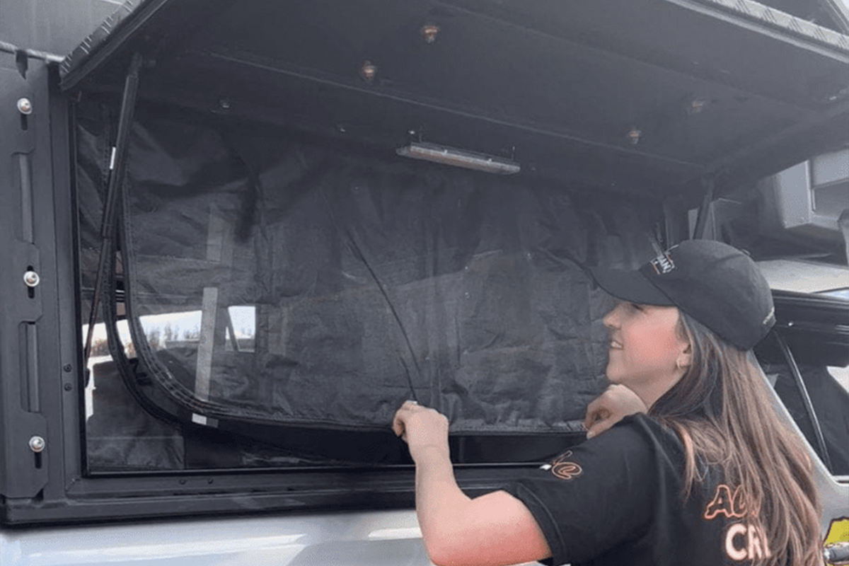 alu-cab Side Door Mozzie / Midge Nets