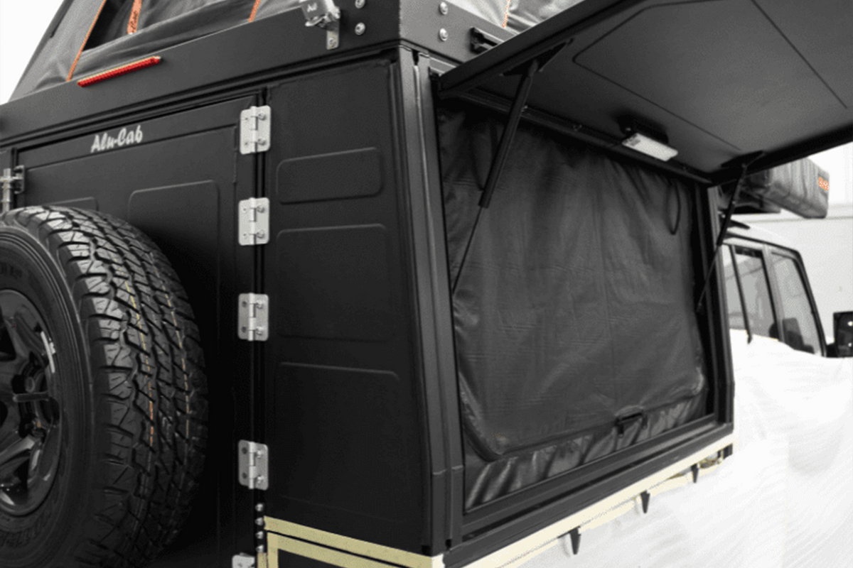 alu-cab Side Door Mozzie / Midge Nets