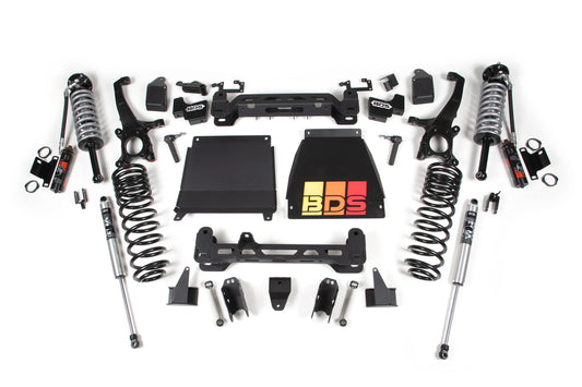 7" Lift Kit with Fox 2.5" Coilover, Rear Fox 2.0