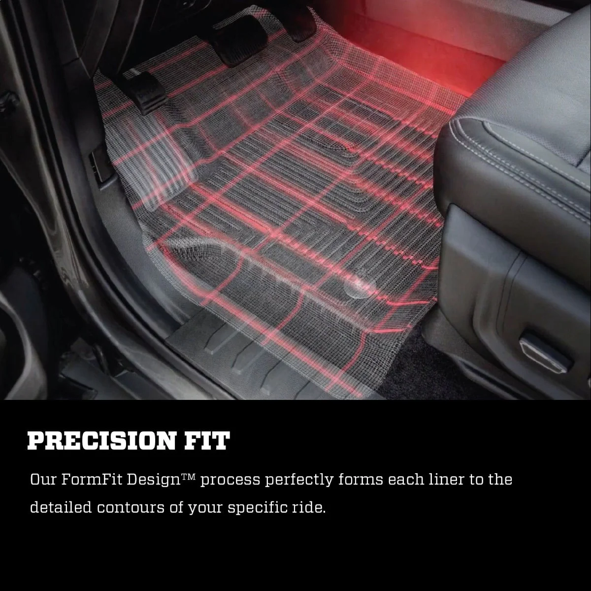 Husky Liners Ram 1500 DS / 2500 Seat Floor Mats, Rear