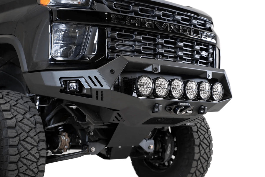 ADDICTIVE DESERT DESIGNS CHEVROLET SILVERADO 2500HD BOMBER BULL BAR 2020 - 2023