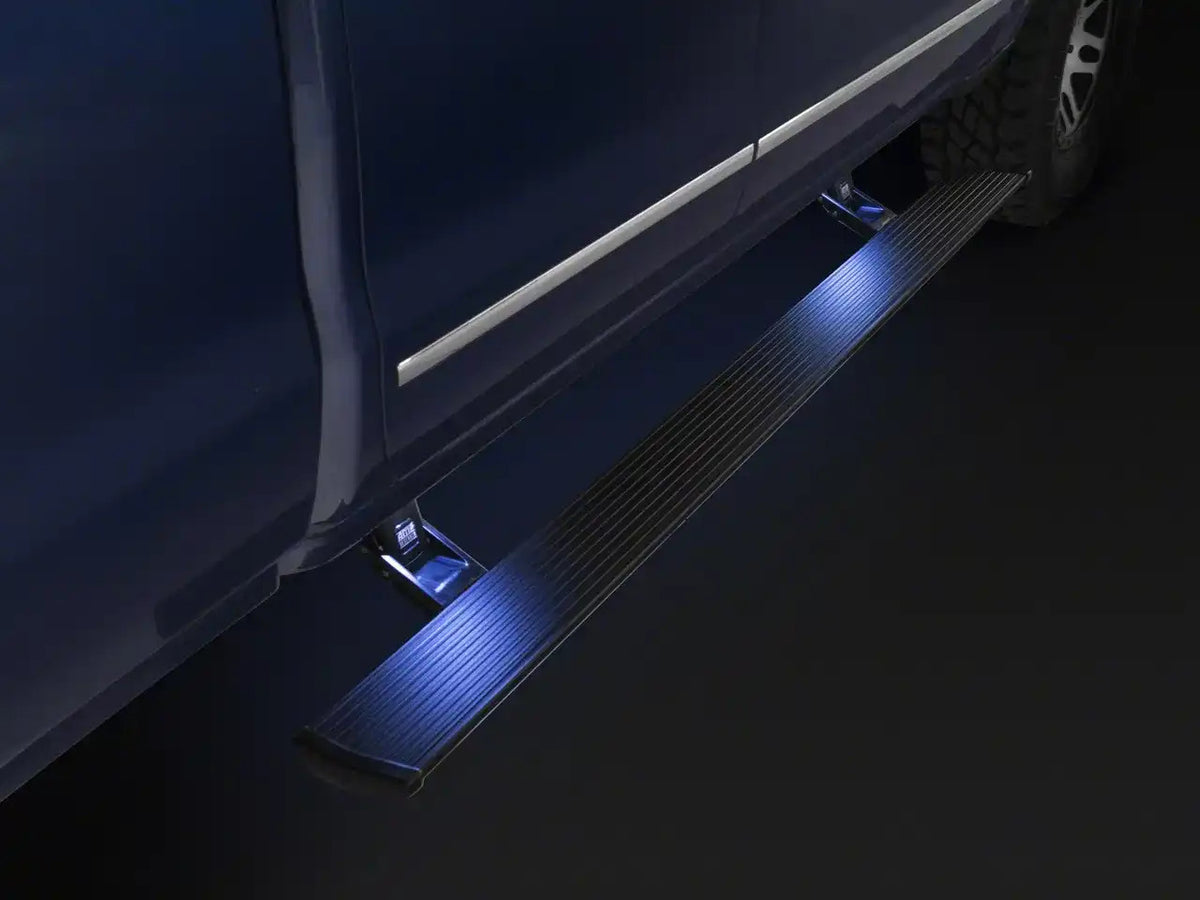AMP Research PowerStep Electric Running Boards | Power-Retractable Side Steps | RAM 1500 DT (up to 2025) Excludes Hurricane E