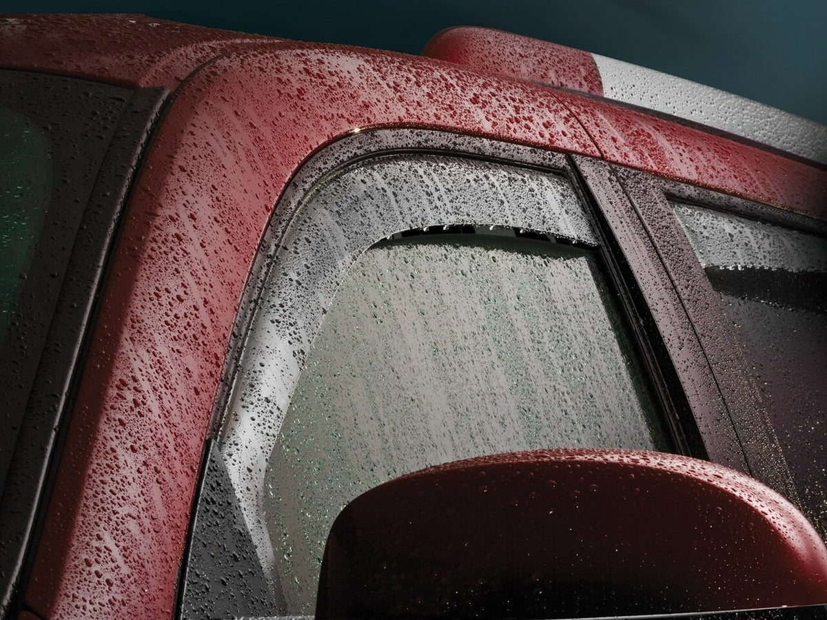 WeatherTech Side Window Deflector Front & Rear Set | Ford F-150/250/350 SuperCrew (Crew Cab) 2021+