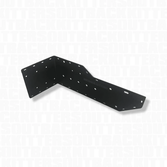 Fuse-Relay-Breaker Mounting Kit, Powdercoated Black