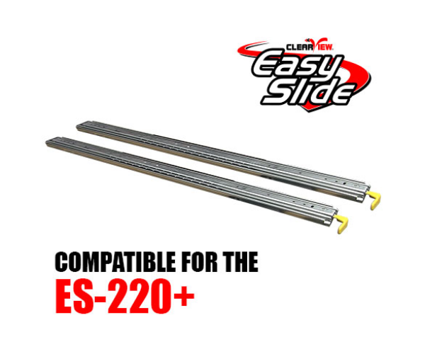 Clearview Bearing Runners [Pair] - Easy Slide ES-220 - Double Lock Rail -965mm + 120mm Heavy Duty