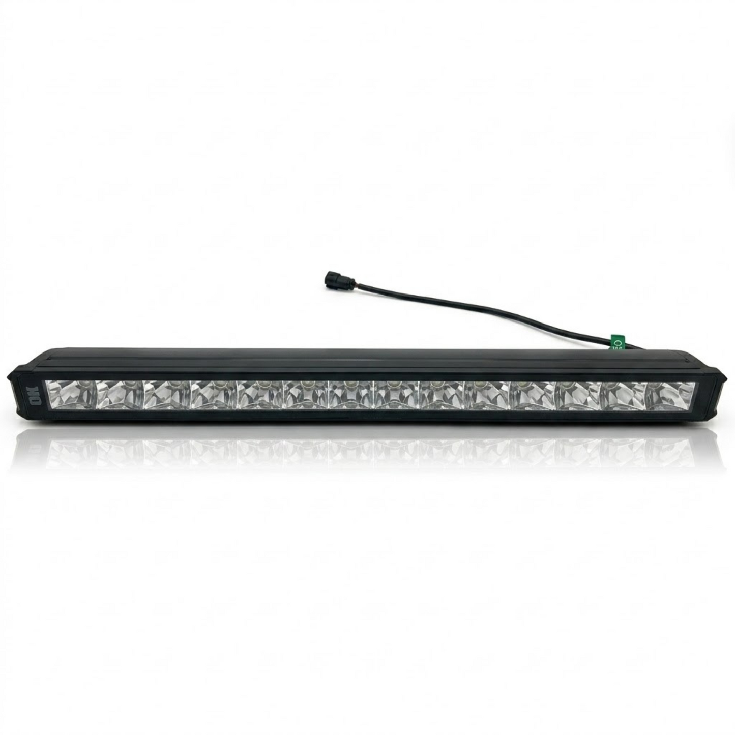 32" Light Bar for Pre Runner Bars, Single Row, Black Lens