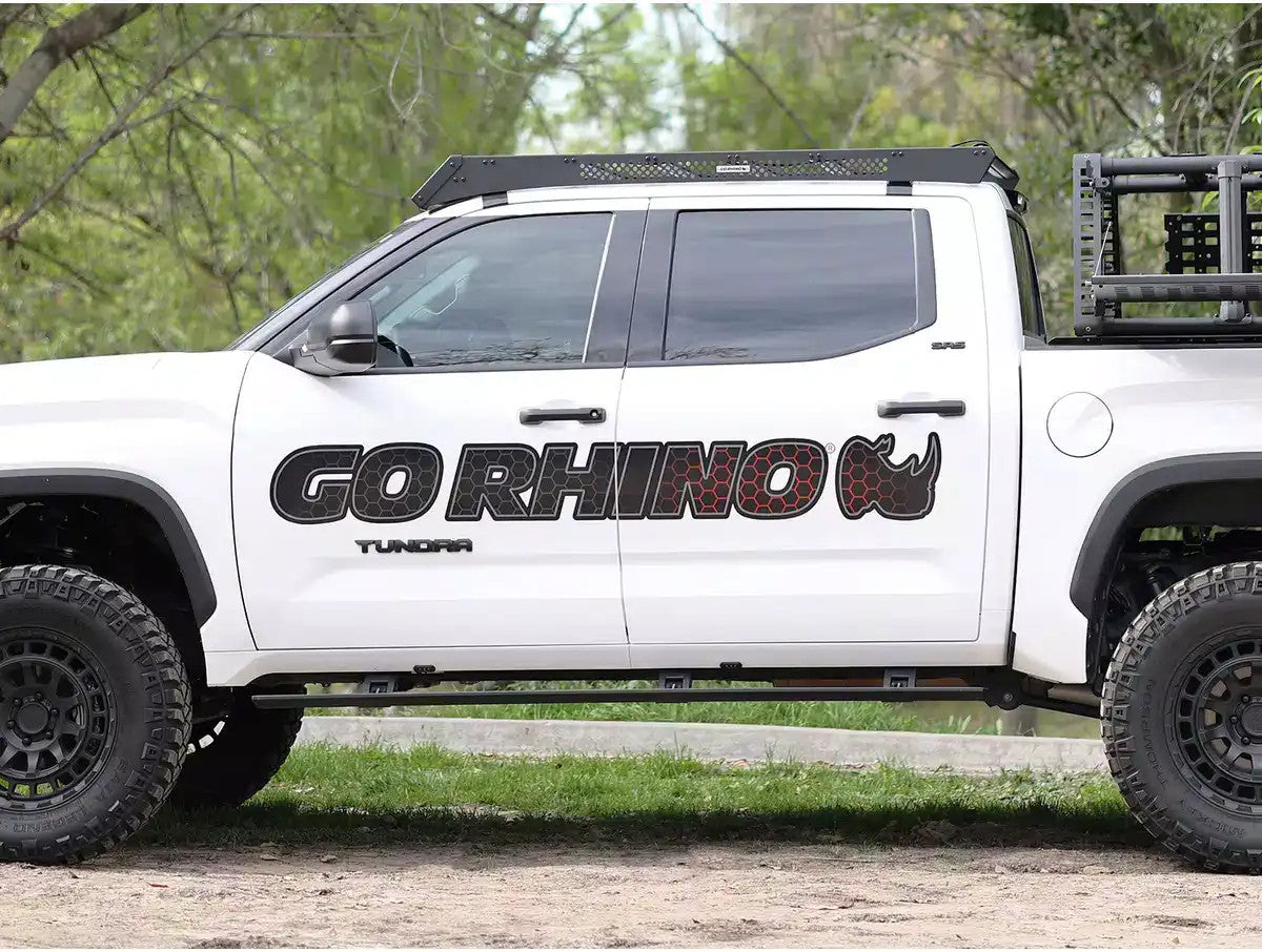 Go Rhino E1 Electric Running Board | Fits Ford F-150 (2024 +) | Textured Black