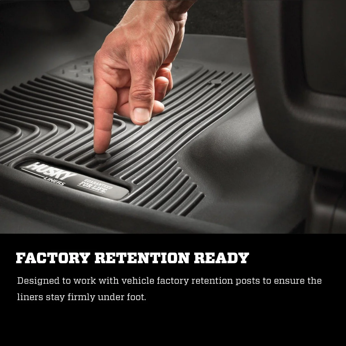 Husky Liners Ram 1500 DS / 2500 Seat Floor Mats, Rear