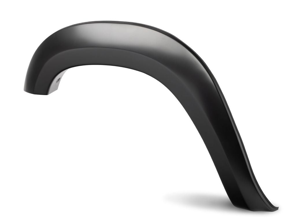2" Extend-A-Fender Smooth Fender Flares, Black, Front & Rear