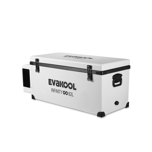 EvaKool Infinity Fibreglass 82L Fridge Freezer