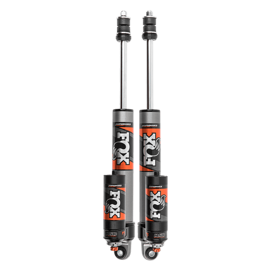 Kit: Rear FOX 2.5" Remote Reservoir Performance Elite, DSC, 6" Lift, Set of 2