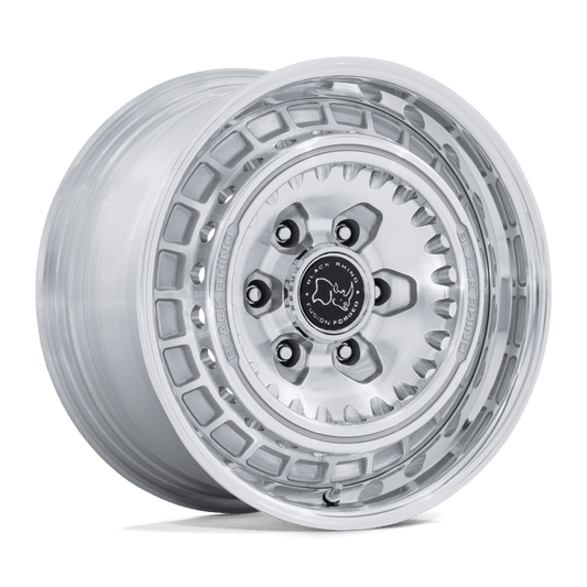 Black Rhino BR601 BASTION | GLOSS SILVER W/ MACHINED FACE POLISHED LIP wheel