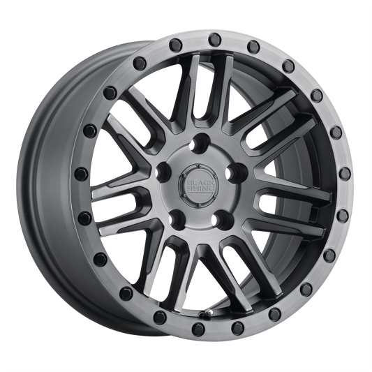Black Rhino ARCHES | MATTE BRUSHED GUNMETAL wheel