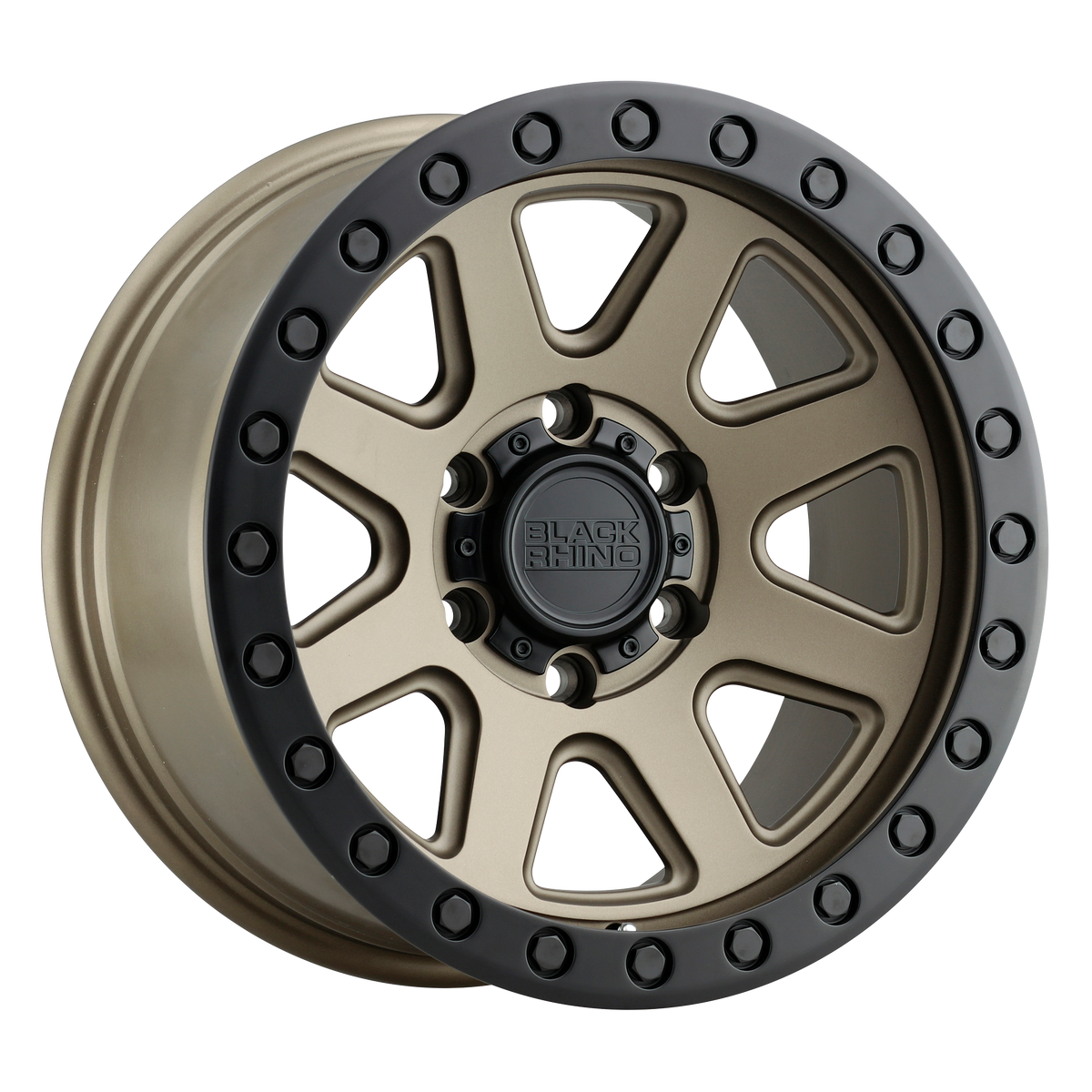Black Rhino BAKER | MATTE BRONZE W/ BLACK RING wheel