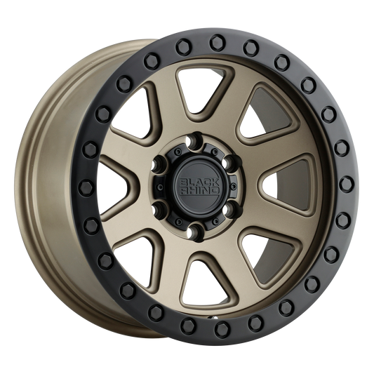 Black Rhino BAKER | MATTE BRONZE W/ BLACK RING wheel