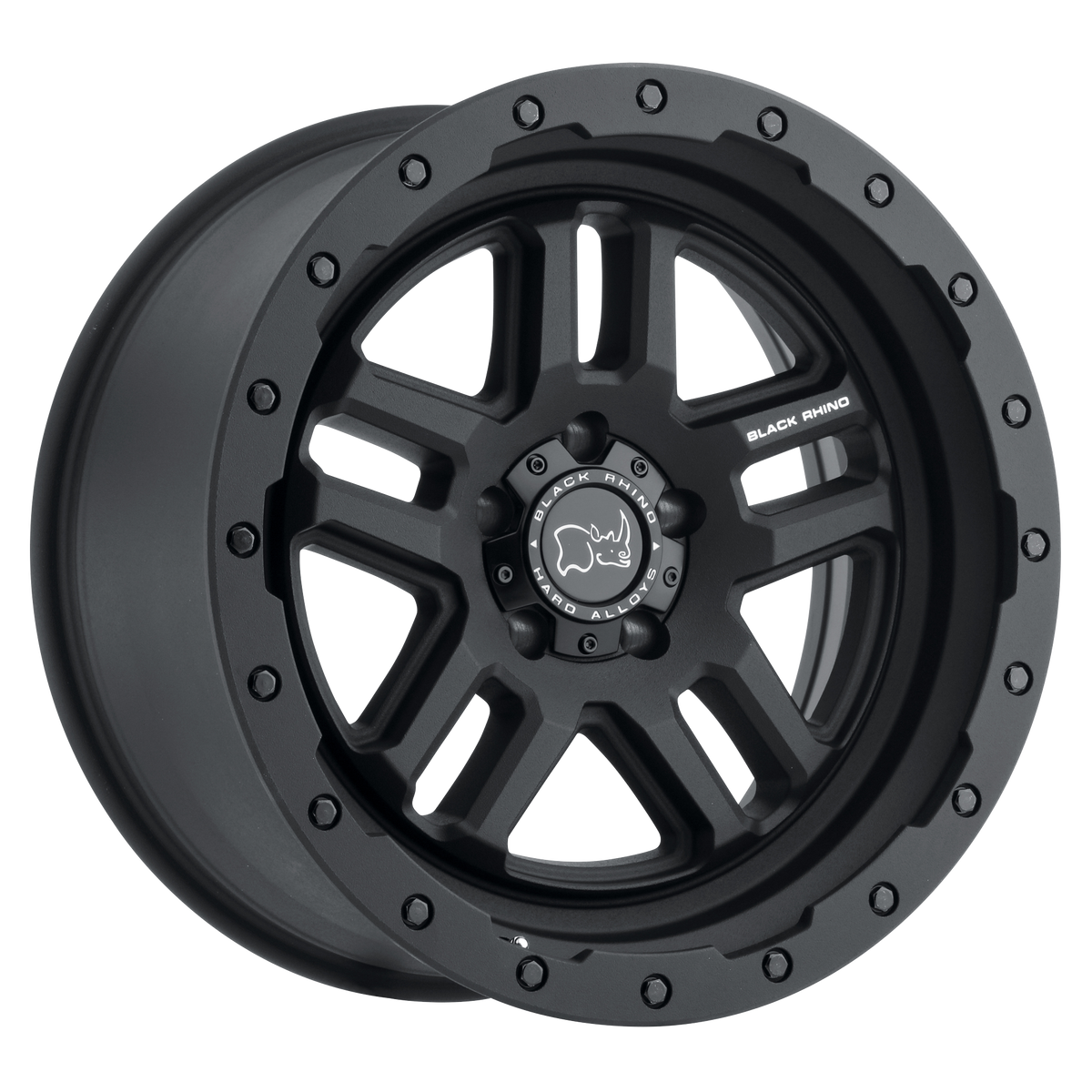 Black Rhino BARSTOW TEXTURED MATTE BLACK wheel