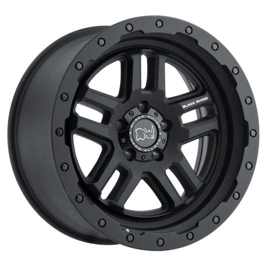 Black Rhino BARSTOW | TEXTURED MATTE BLACK wheel
