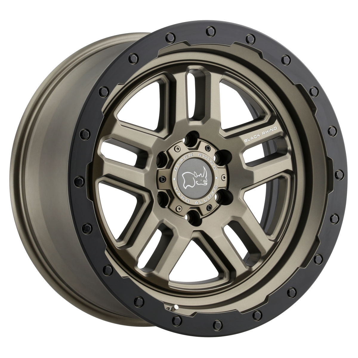 Black Rhino BARSTOW | MATTE BRONZE W/ MATTE BLACK RING wheel