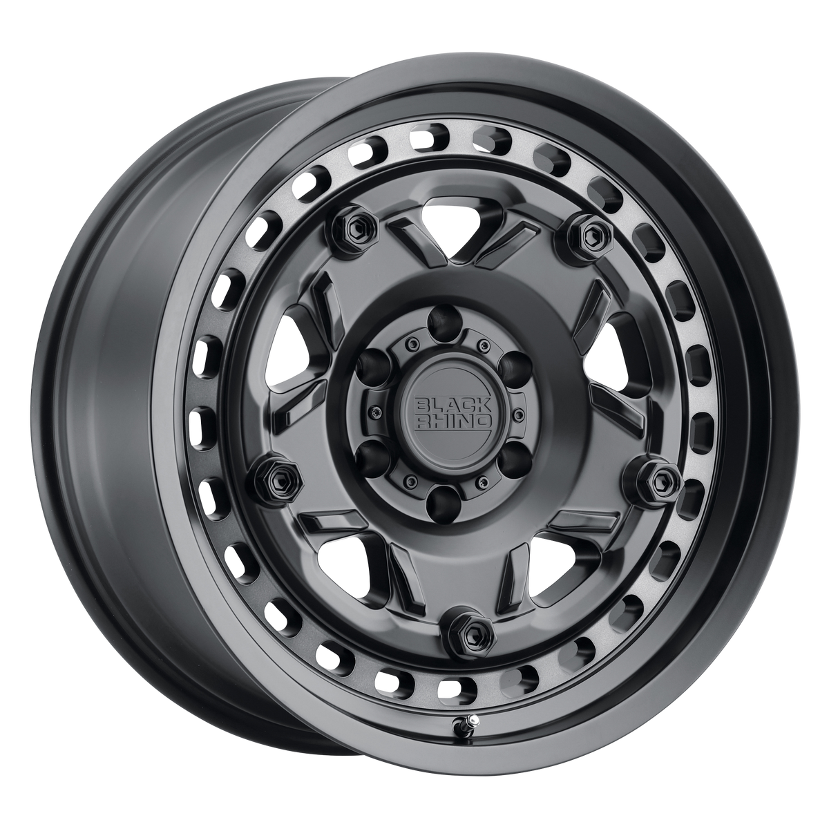 Black Rhino GRANGE MATTE BLACK W/ MACHINED TINT RING wheel