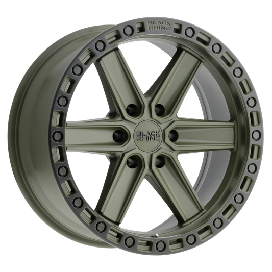 Black Rhino HENDERSON | OLIVE DRAB GREEN W/ BLACK RING wheel