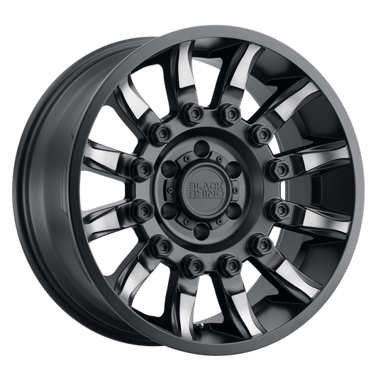 Black Rhino MISSION MATTE BLACK W/ MACHINED TINTED SPOKES wheel