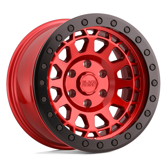 Black Rhino PRIMM BEADLOCK CANDY RED W/ BLACK RING wheel