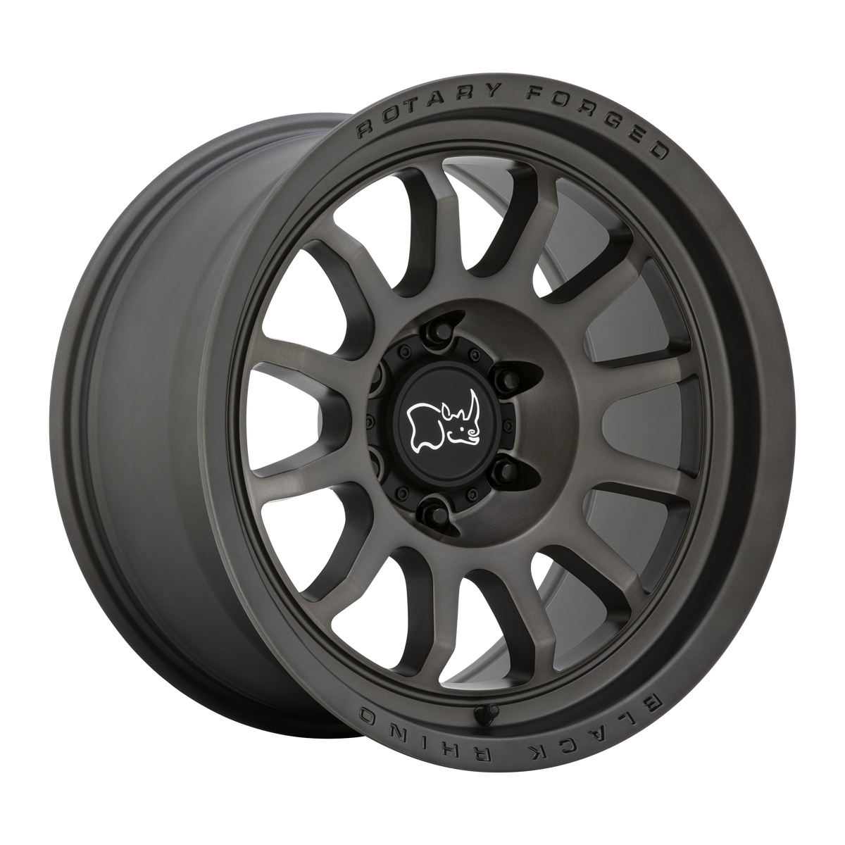 Black Rhino RAPID | MATTE BRUSHED GUNMETAL wheel