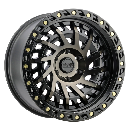 Black Rhino SHREDDER | MATTE BLACK W/ MACHINED DARK TINT wheel