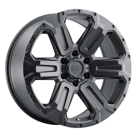 Black Rhino WANAKA | MATTE BLACK wheel